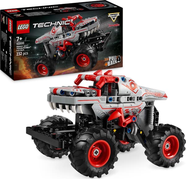LEGO® Technic Monster Jam™ ThunderROARus™ Pull-Back, 232 delar