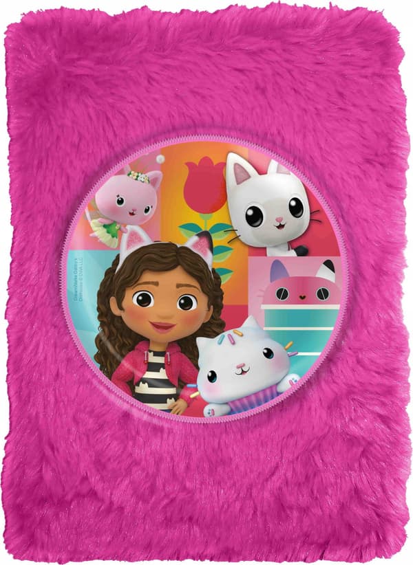 Gabbys Dollhouse plyschanteckningsbok