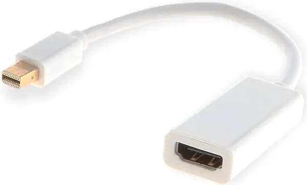 AV-adapter Savio DisplayPort Mini - HDMI Hvid (CL-57)