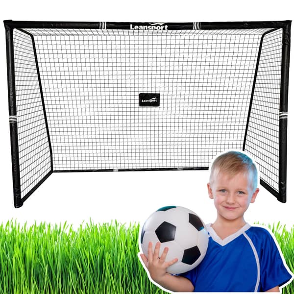 Bærbart fodboldmål til børn metal 300×200×120cm