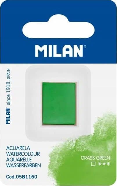 Vesivärikuutiot, ruohonvihreä, MILAN
