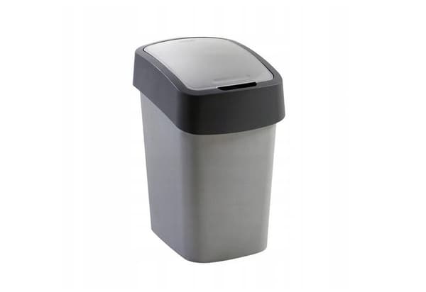 Soptunna Curver Pacific Flip för sopsortering 50L grå (CUR000180)