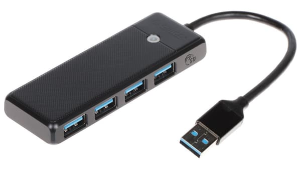 Orico USB 3.0 4-i-1-hubadapter