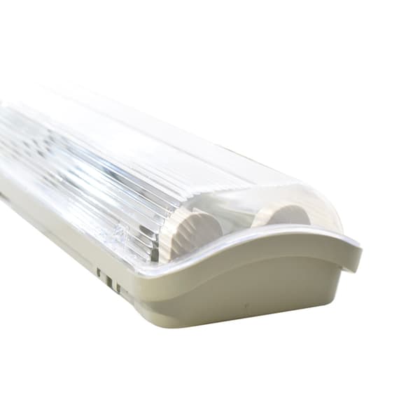 LUFTTÆT ARMATUR 2x120cm til LED lys EKH6432 Milagro