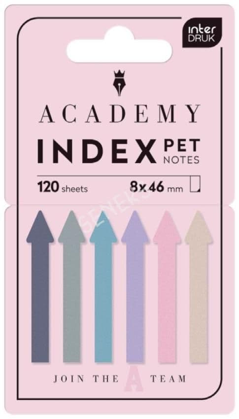 Pet Academy Pastell Indexflikar 120st
