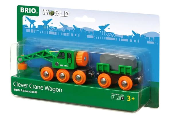 Brio Dzwig och vagn