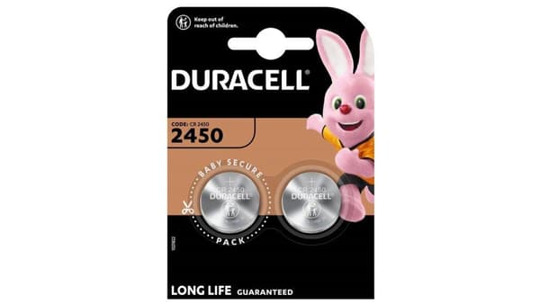 CR2450 2BL DURACELL 3V DL2450