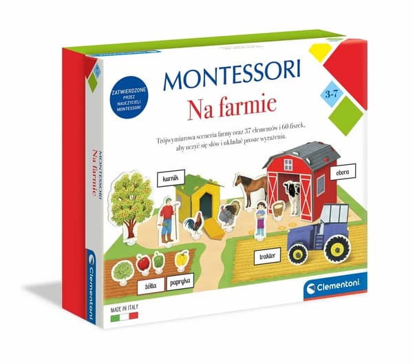 Clementoni Plays Montessori på bondegården
