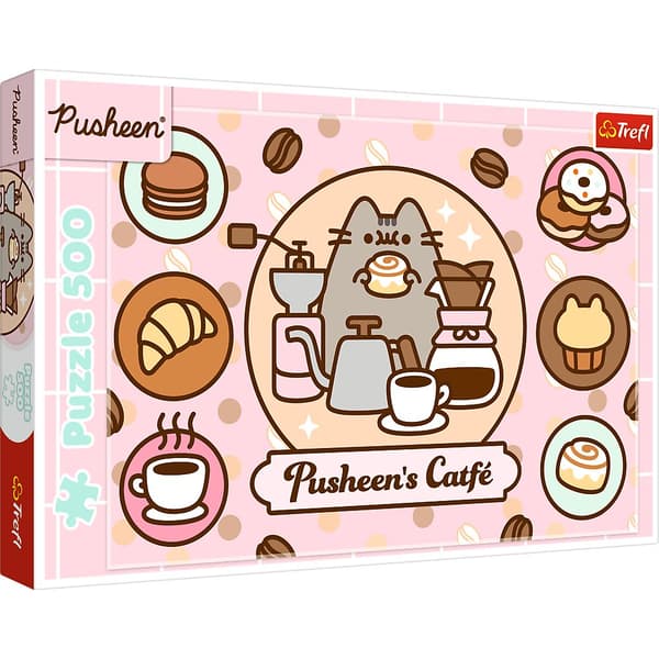 Palapeli - 500 - Pusheen kahvilassa Trefl 37528
