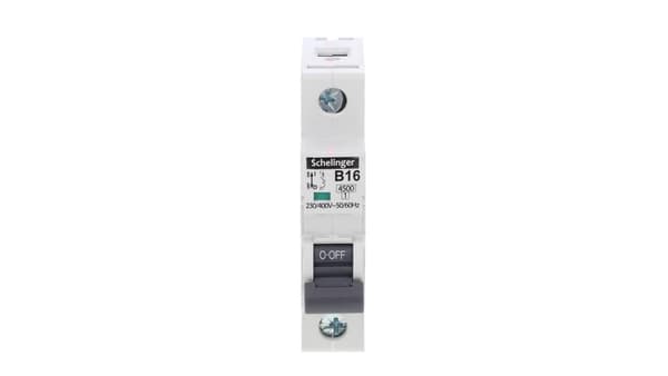 Bemko OVERHEAD AFBRYDER 1P B 16A SCHELINGER A02-G7-1P-B16