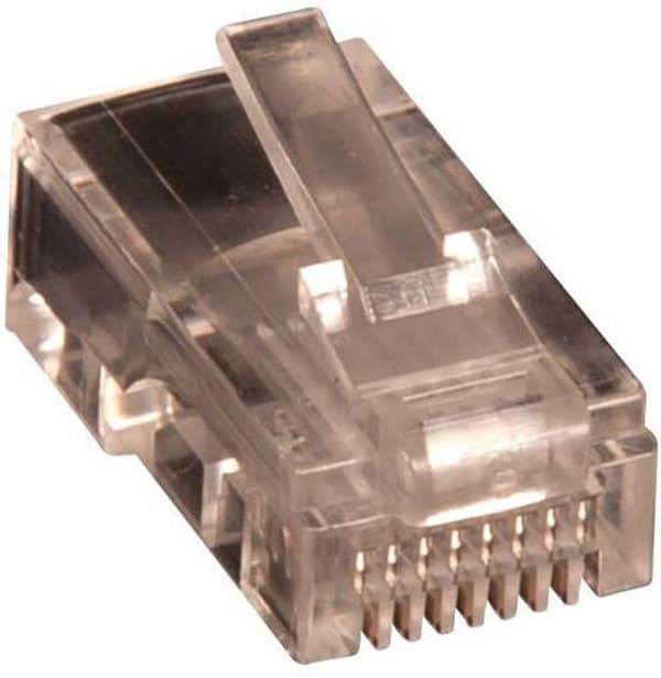 Lanview RJ45 UTP-stik Cat5e til AWG 24-26 solid leder 10 stk.