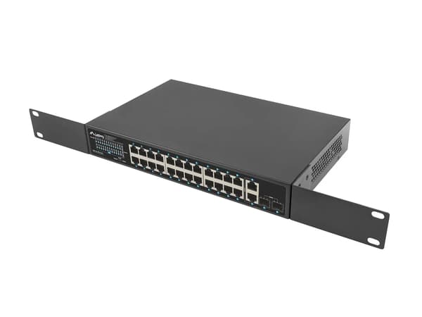 Switch Lanberg RSGE-24P-2GE-2S-250