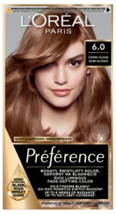 LOREAL Preference Hårfärg 6 Mörkblond