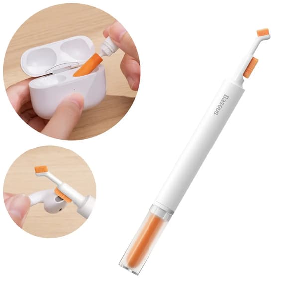 Baseus Hörlursrengöringsborste vit (NGBS000002)