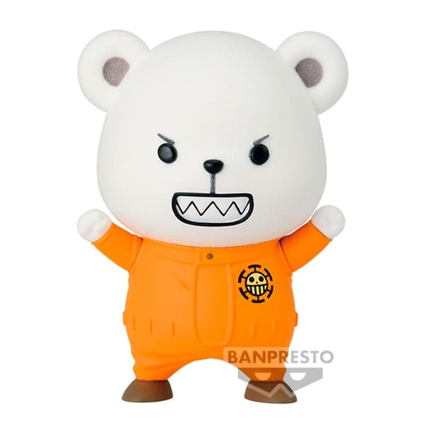 One Piece Bepo Fluffy Puffy figur 7cm