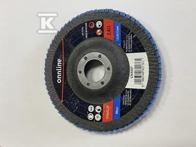 LAMELSKIVA STÅL/ROSTFRITT 125X22 GR.40