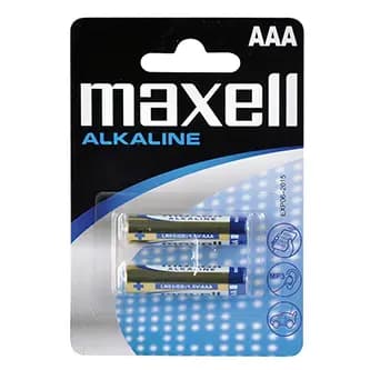 MAXELL ALKALIPARISTO LR03/AAA RAKKOPAKKAUS*2 723920.04.CN