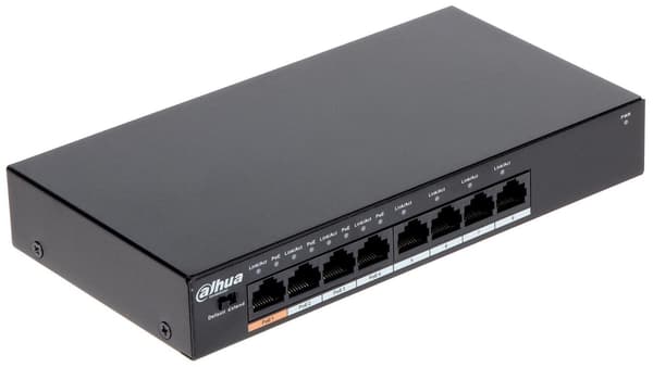 PoE Switch DAHUA PFS3008-8ET-60 (8x 10/100Mbps)