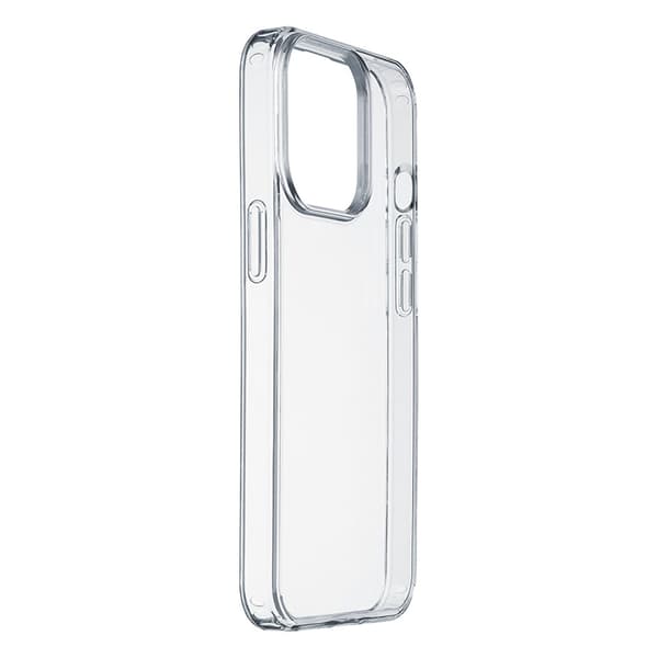Cellularline Clear Strong - iPhone 15 Pro Max Cover med Antibakteriel Beskyttelse (Transparent)