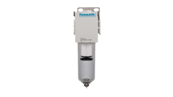 Trykluft-returfilter G 1/4 GW op til 10 bar, 5 mikron