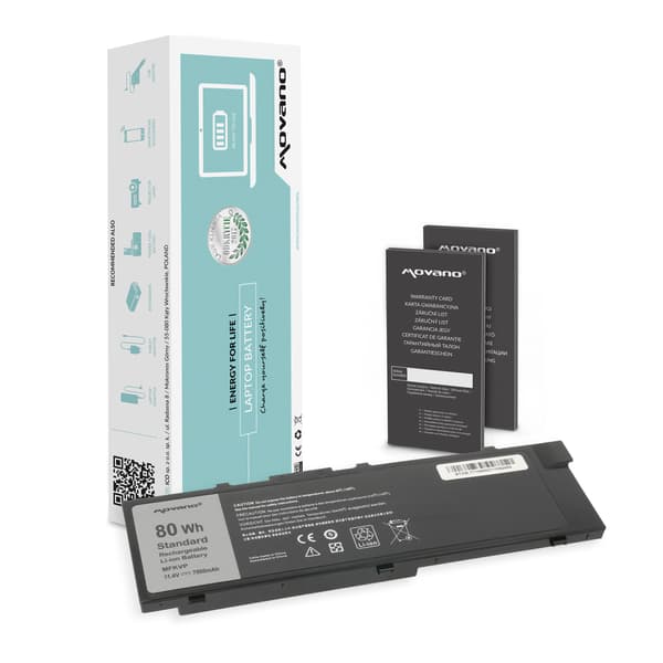 Movano-batteri til Dell Precision 15 7510