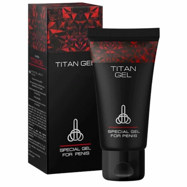 Titan Gel Red 50ml - Avanceret Formel til Mænd, Forbedret Cirkulation