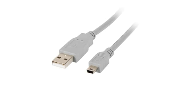 USB-KAAPELI MINI (M) -> USB-A (M) 2.0 1.8M HARMAA (CANON) LANBERG