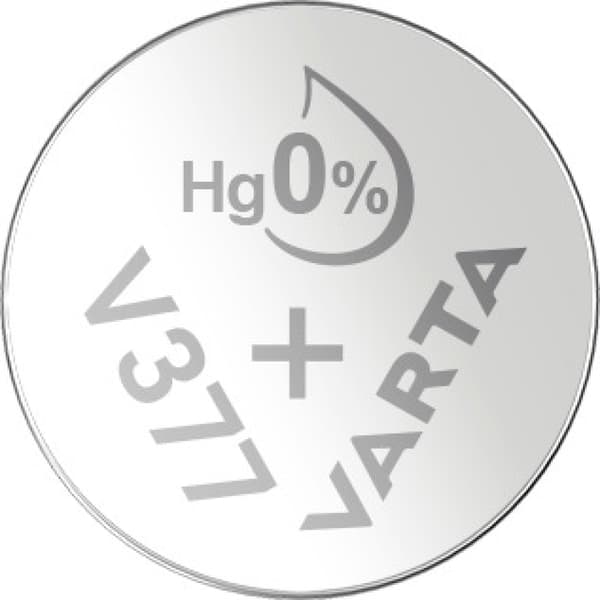 VARTA sølvoxidbatteri V377 1,5V 1 stk