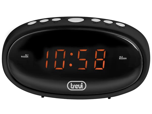 Trevi Klockradio Trevi EC880 svart