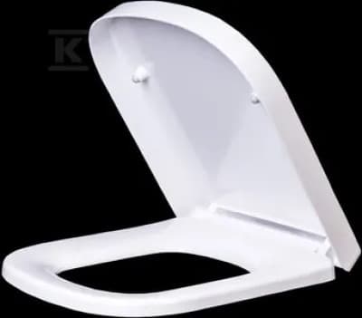 TOILETSÆDE DUROPLAST SLOW-FALL. V-TEX