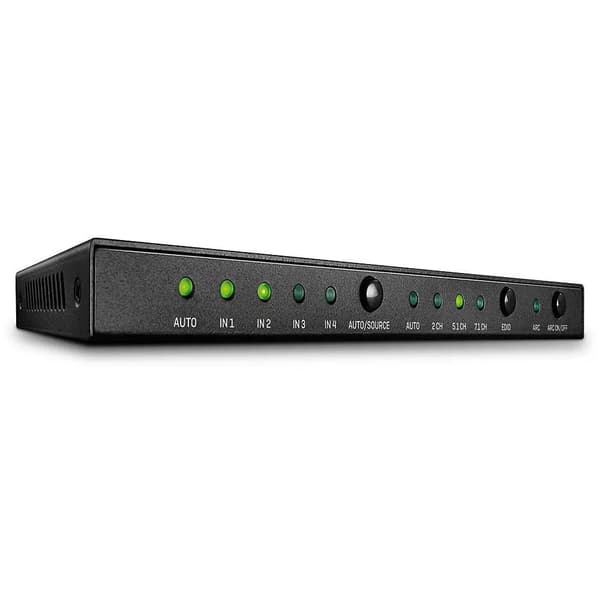 Lindy 4-portars HDMI 2.0 18G-switch med ljud