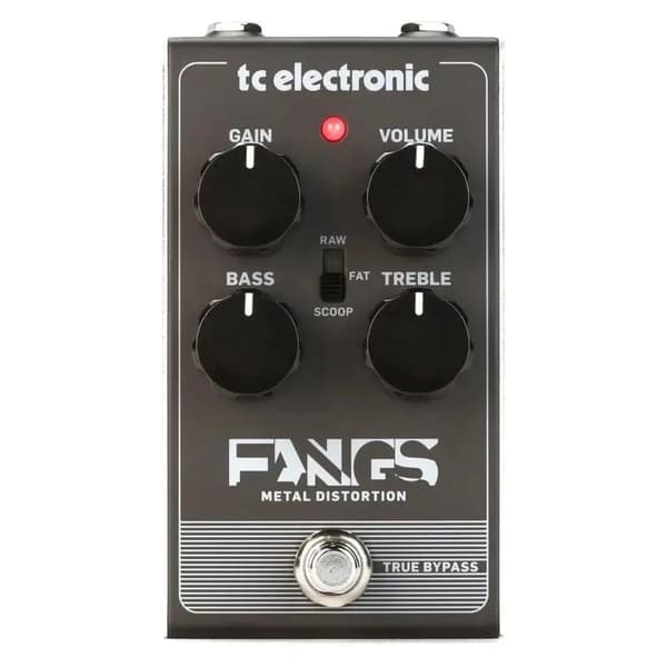 TC Electronic Fangs Metal Distortion Effekt typ distorsion