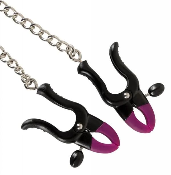 Fästingar Nipple Buckles Med Kedja BDSM Bondage