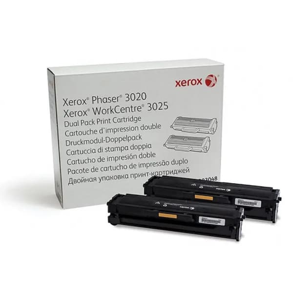 Xerox 106R03048 tonerpatron 2 stk Original Sort