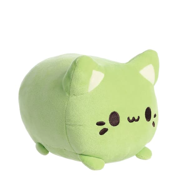 Tasty Peach - Pehmomaskotti 18 cm Vihreä Tee Meowchi
