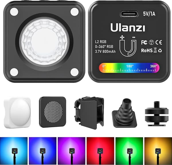 LED-lampe Ulanzi L2 - RGB