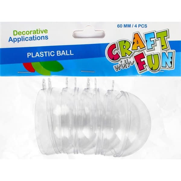 Muovipallo 6cm 4kpl