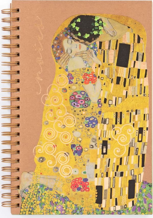 Kiss Klimt Notesbog