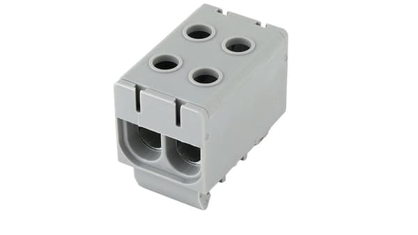 LZD kopplingsplint i grå kropp Cu:2,5-50mm2, AL:6-50mm2 E.4150/SZ