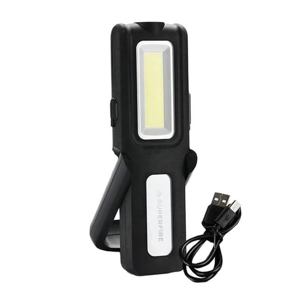 Työmaavalaisin Superfire G12, 566lm, USB