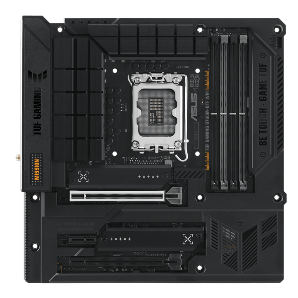 ASUS Bundkort B760M-BTF - Mirco ATX - Socket LGA 1700 - Intel