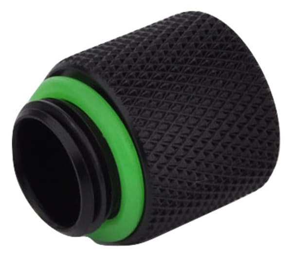 Bitspower G1/4 tommer AG til G1/4 tommer IG Adapter - 15mm, Mat Sort
