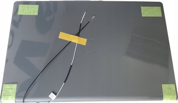 Dell Grå LCD-skærmdæksel til bærbare computere, version 3