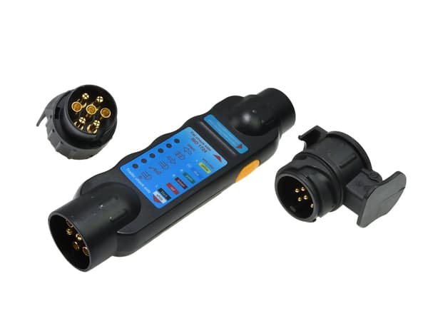 Trailerstik & Stik Tester + Adaptere 13/7 7/13 (50)