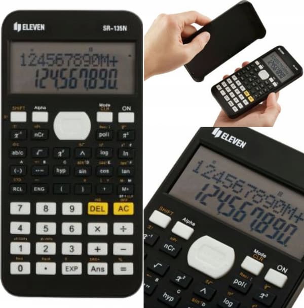 Eleven tieteislaskin SR135N
