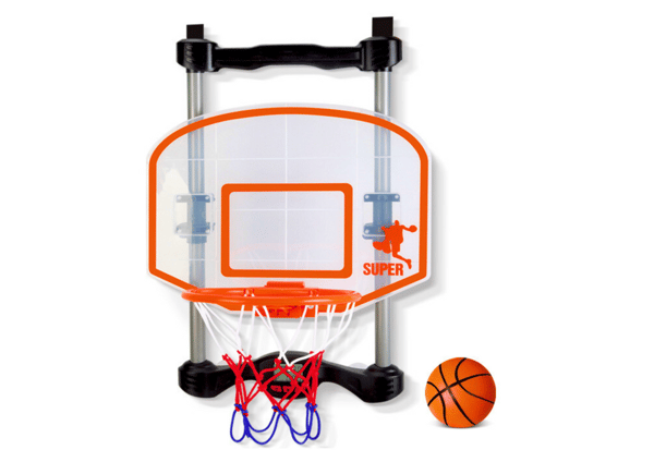 Justerbar basketkorg för hemmet med pump