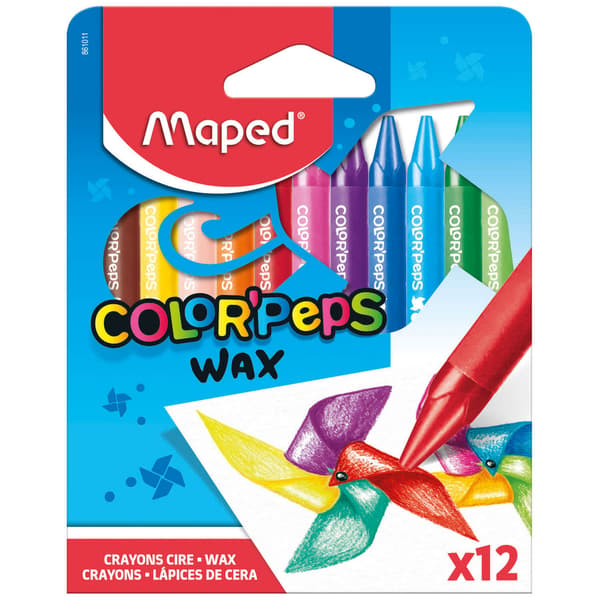 Colorpeps Farveblyanter 12 Farver MAPED