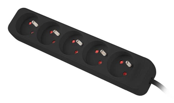 Lanberg - stikdåse - 2500 Watt