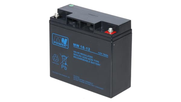 MPL Power Batteri 12V/18Ah (MW 18-12)