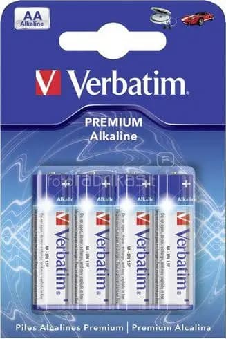 Verbatim Batteri AA/R6 4 stk.